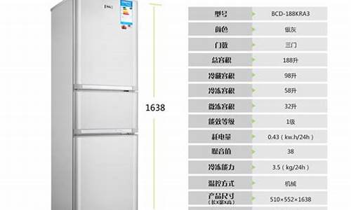标准单门冰箱尺寸_标准单门冰箱尺寸是多少